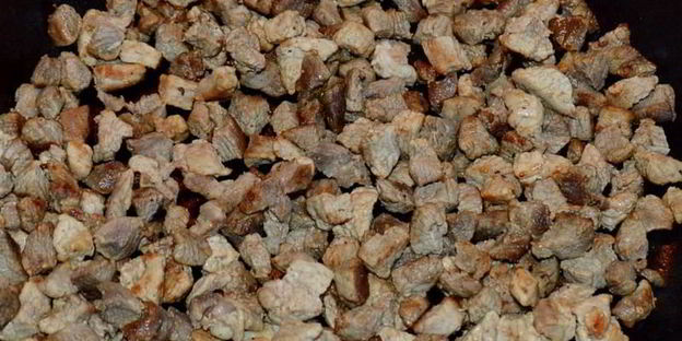 мясо в лаваше