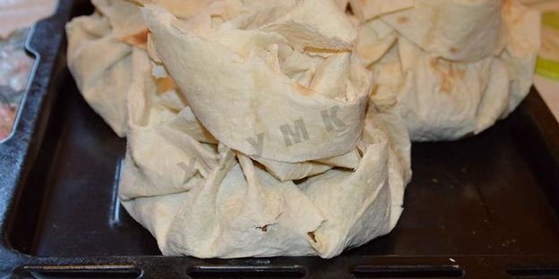 мясо в лаваше