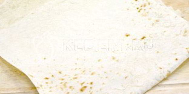 овощи в лаваше