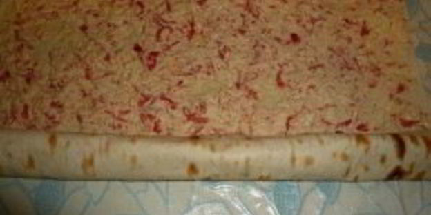 рулет с лавашом