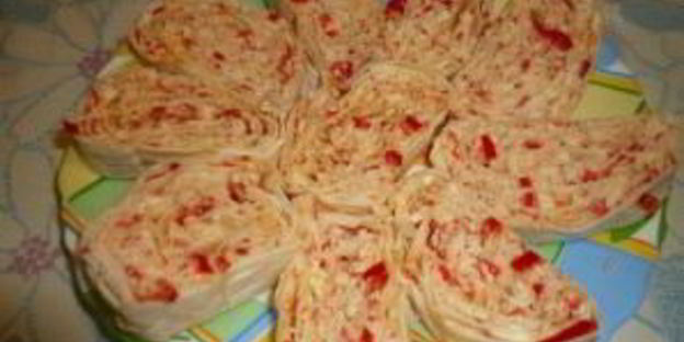 рулет с лавашом