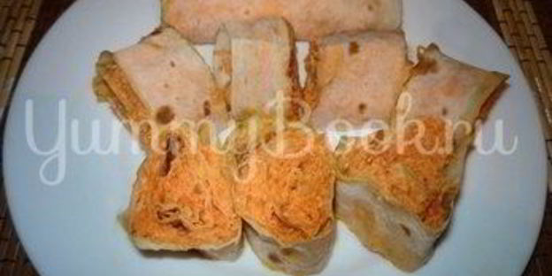 рулетики из лаваша