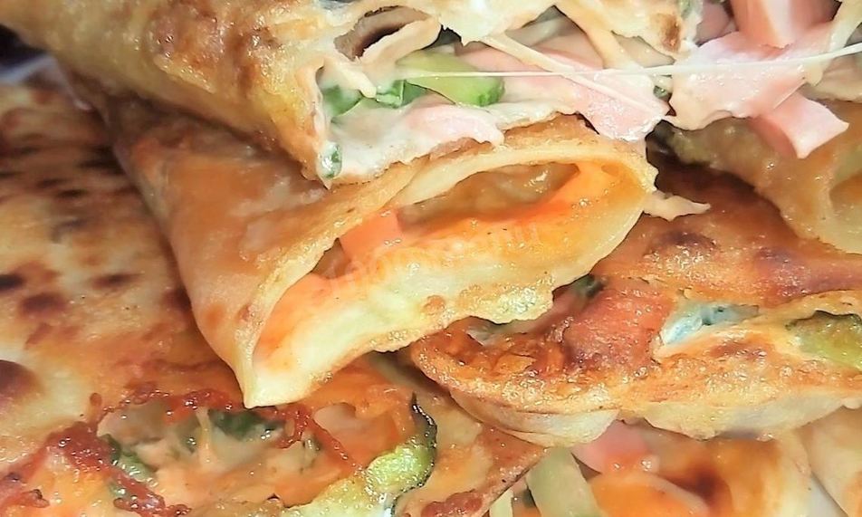 Рецепт рулетов из лаваша на пикник