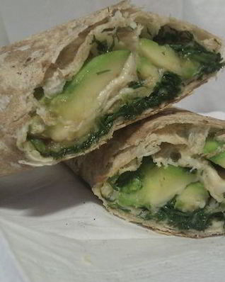 Цукини пятиминутка в лаваше