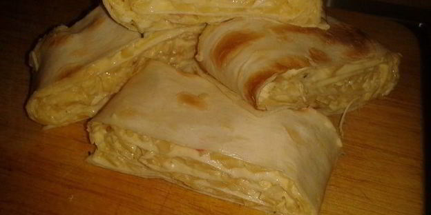 закуски из лаваша