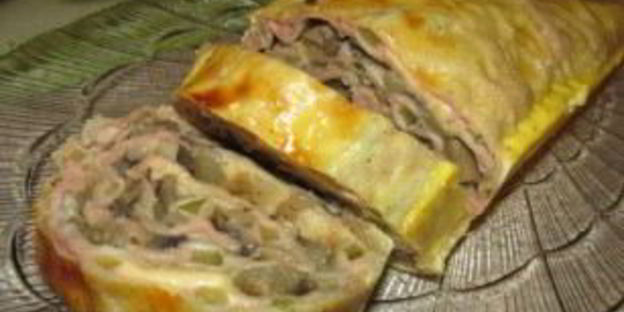 запеченный лаваш