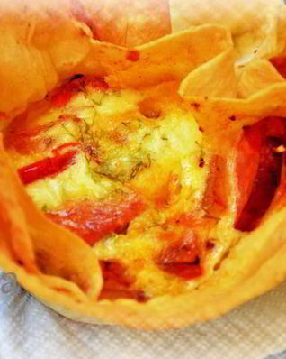 Завтрак в лаваше