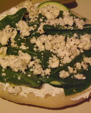 Жареный лаваш с творогом