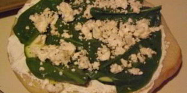 жареный лаваш с творогом