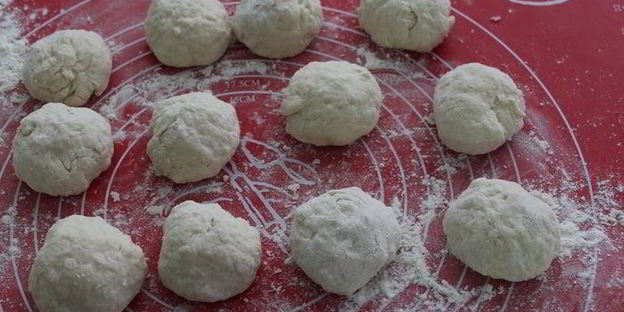 бхатури индийские лепешки