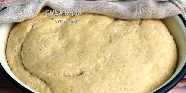 фокачча из трех видов муки с розмарином