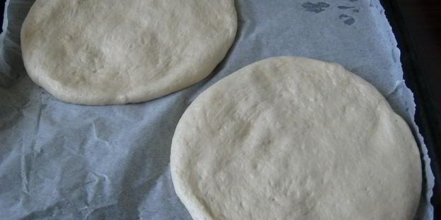 фокачча на минеральной воде