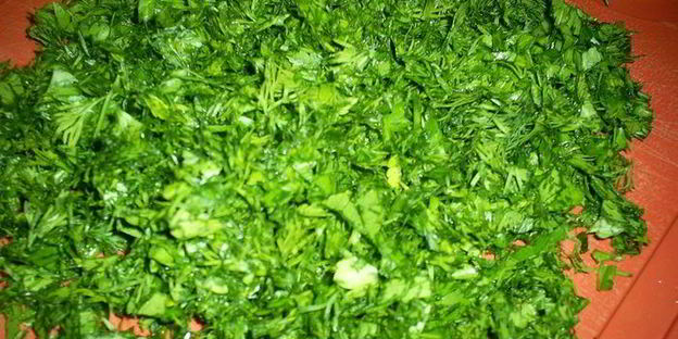 картофельные лепешки с сыром и зеленью