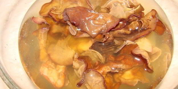 китайские лепешки с мясом и грибами му-эр