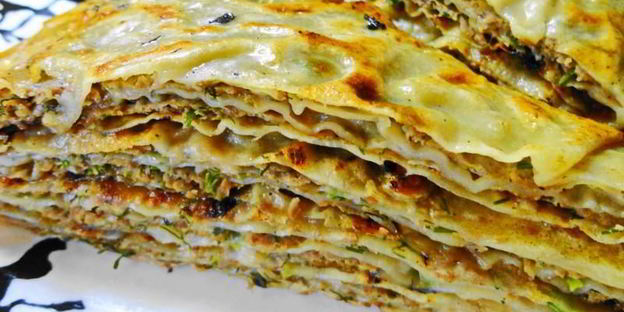 китайские лепешки с мясом