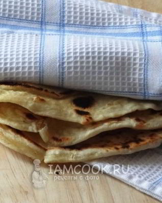 Лепешки на молоке