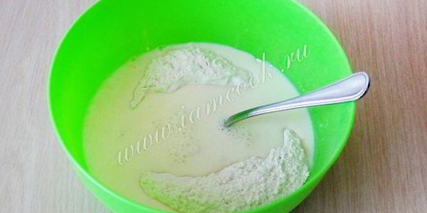 лепешки на молоке