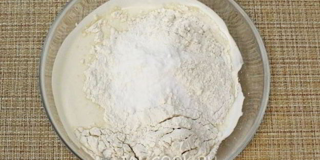 лепешки на сметане на сковороде