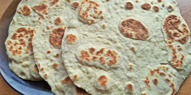 лепешки пьядины с начинками