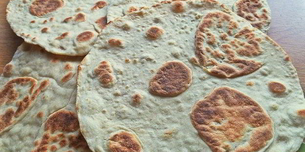 лепешки пьядины с начинками