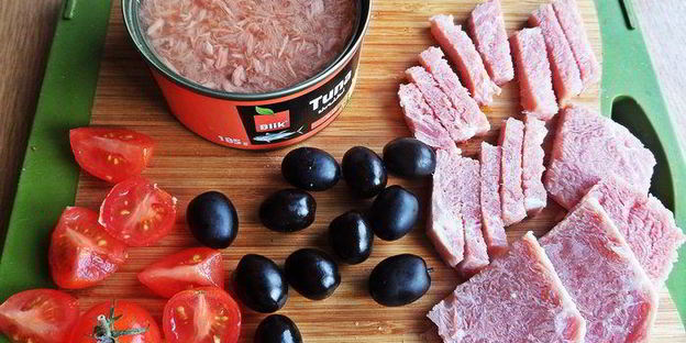 лепешки пьядины с начинками