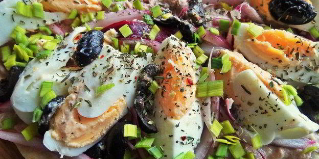 лепешки пьядины с начинками