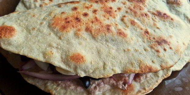 лепешки пьядины с начинками