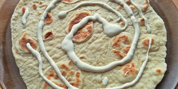 лепешки пьядины с начинками