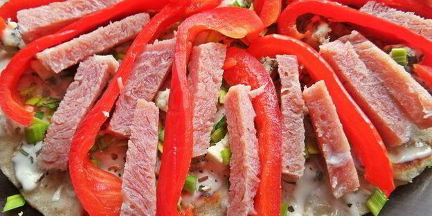 лепешки пьядины с начинками