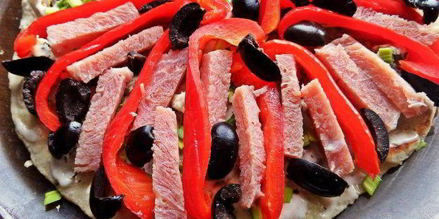 лепешки пьядины с начинками