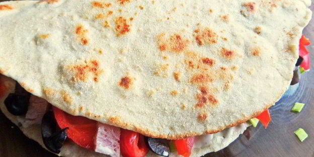 лепешки пьядины с начинками