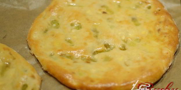 лепешки с брынзой и перцем