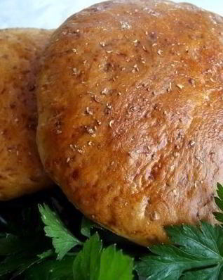 Лепешки с сыром в духовке