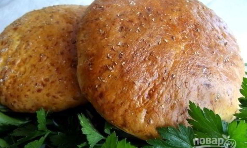 Рецепт лепешек с сыром в духовке