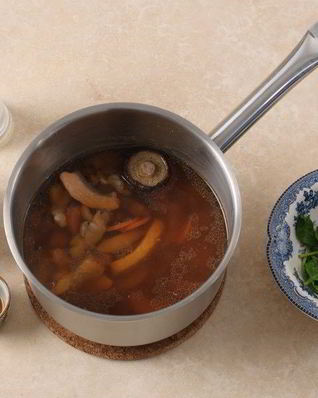 Одзони с лепешками мочи