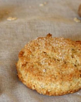 Овсяные лепешки с мускатным орехом