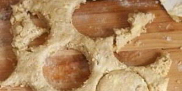 овсяные лепешки с мускатным орехом