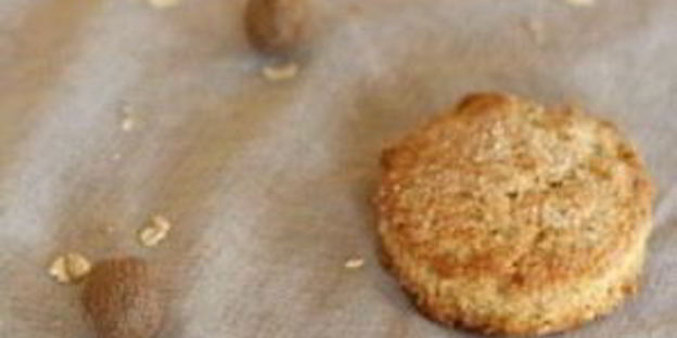 овсяные лепешки с мускатным орехом