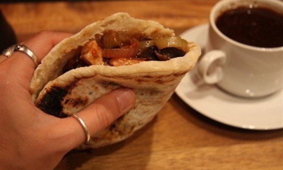 Рецепт питы с курицей и овощами