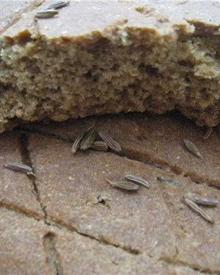 Постные медово-ржаные лепешки