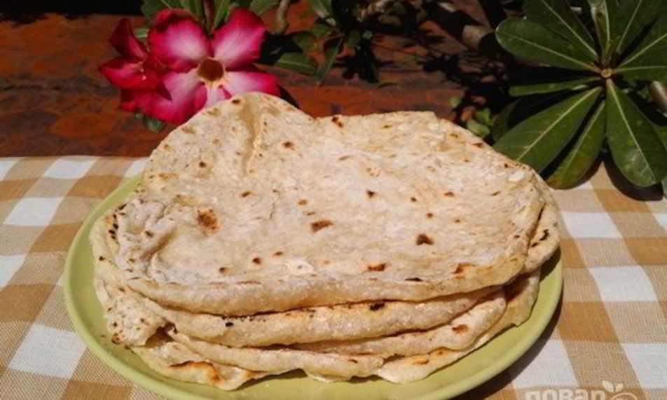Рецепт пресной лепешки