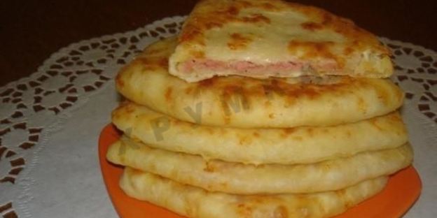 сырные лепешки за 15 минут