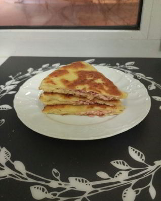 Сырные лепешки за 5 минут