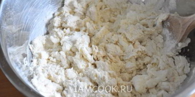 тонкая фокачча на рикотте