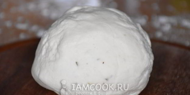 тонкая фокачча на рикотте