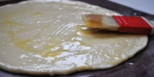 тонкие лепешки с зеленью