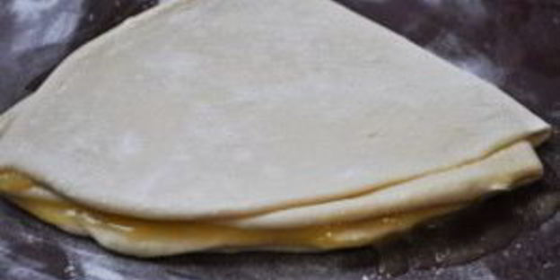 тонкие лепешки с зеленью