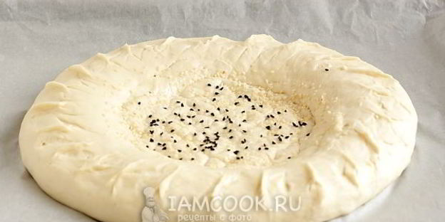 узбекская лепешка на кефире в духовке