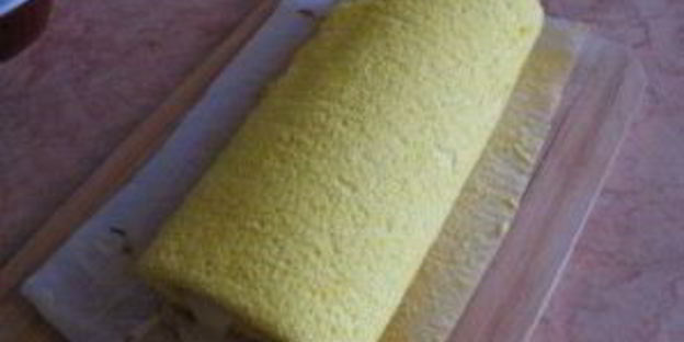 лимонный рулет