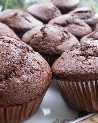Диетические шоколадные маффины